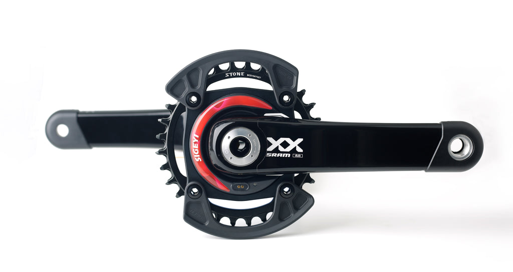 SIGEYI - Protector de Cadena para Uso con potenciómetro AXO MTB 104BCD y araña Original
